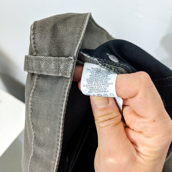 Prana Kara Hiking Straight Jeans Dark Mud 0/25 NWT - Picture 7 of 7